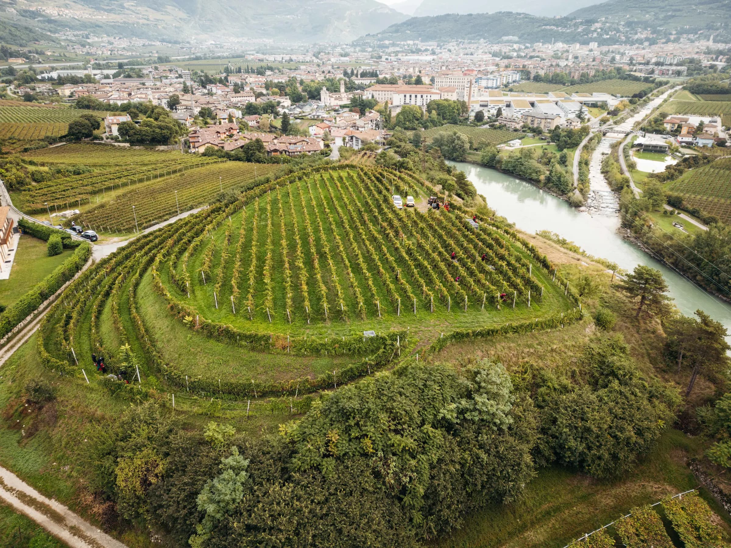 La valle dell’Adige da Castel Pradaglia